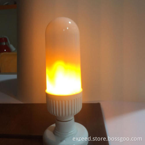Led flame 4-6W  flame shape bulb light